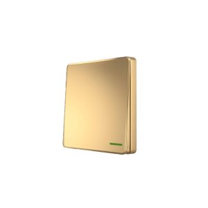 کلید تک پل خیام الکتریک مدل خیام مشکی طلایی